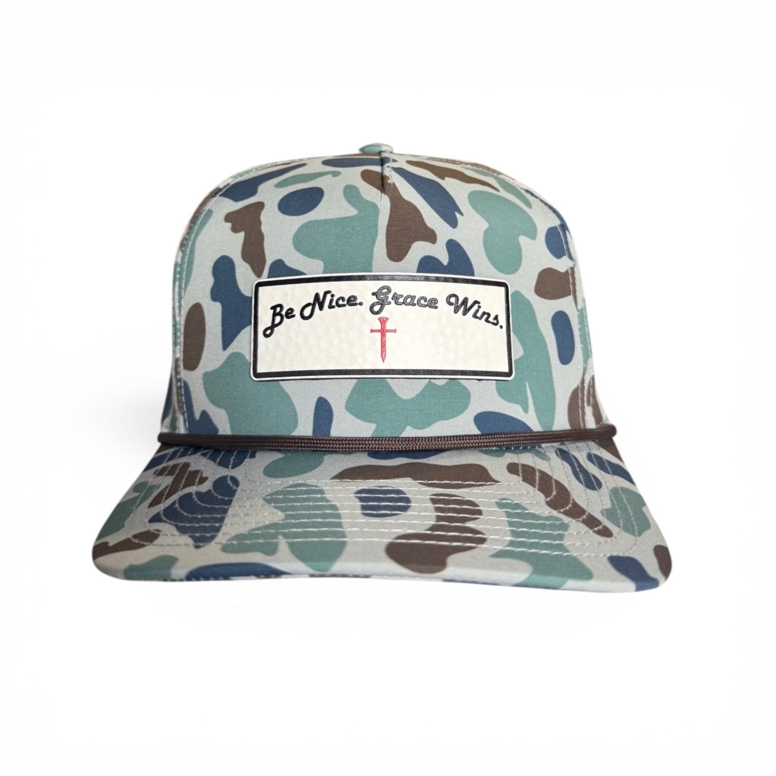 Mallard Duck Edition Hat front view on white background