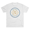 Tri-Blend Tee in Athletic Heather, front view