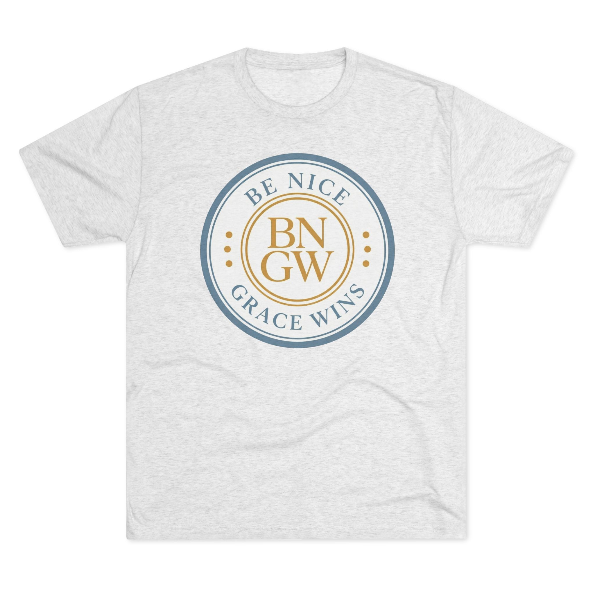 Tri-Blend Tee in Athletic Heather, front view