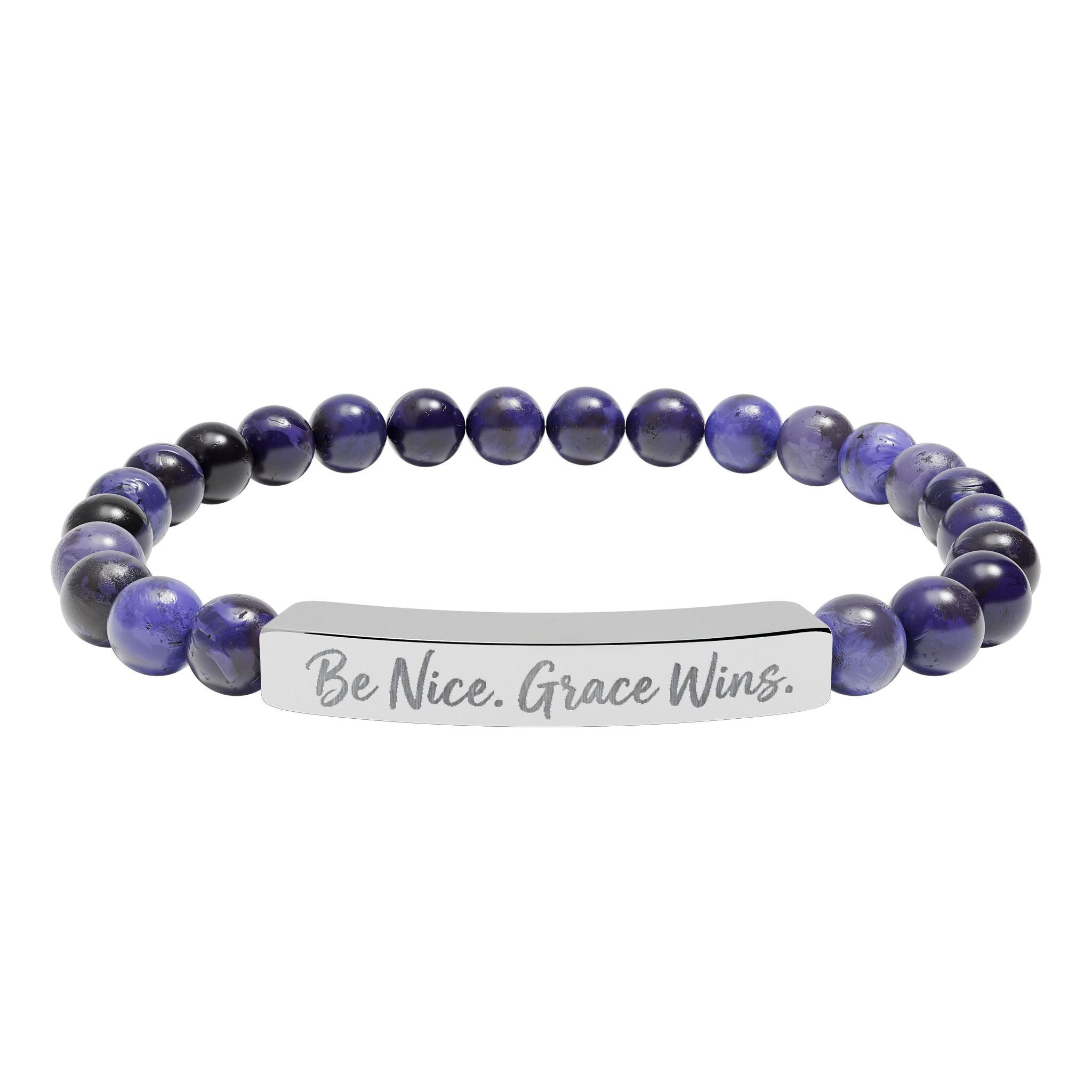 Be Nice Stone Bracelet Sodalite flat product image