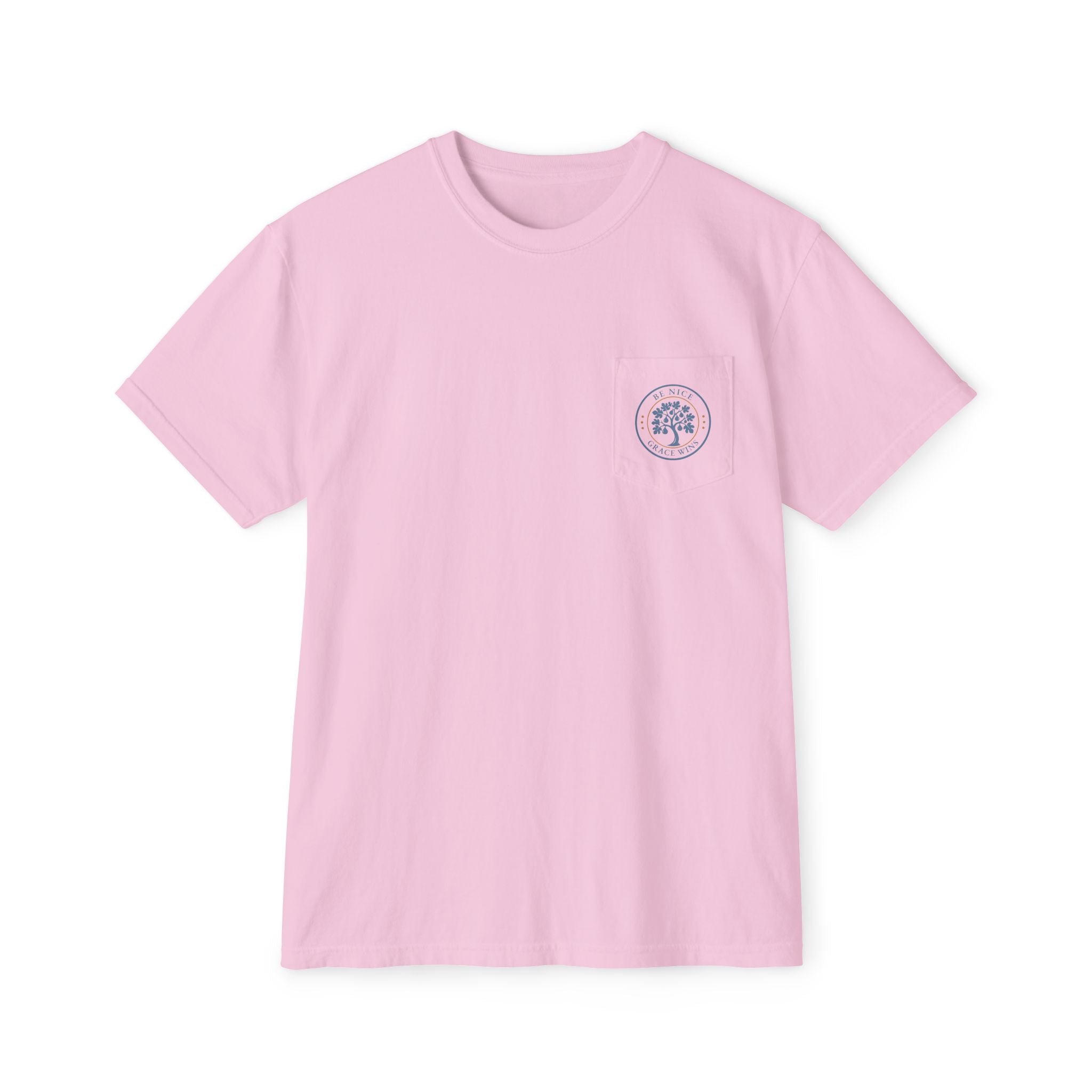 Fig Tree Pocket Tee in Blossom, front view