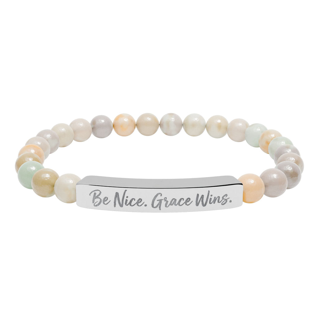 Be Nice Stone Bracelet Amazonite flat product image