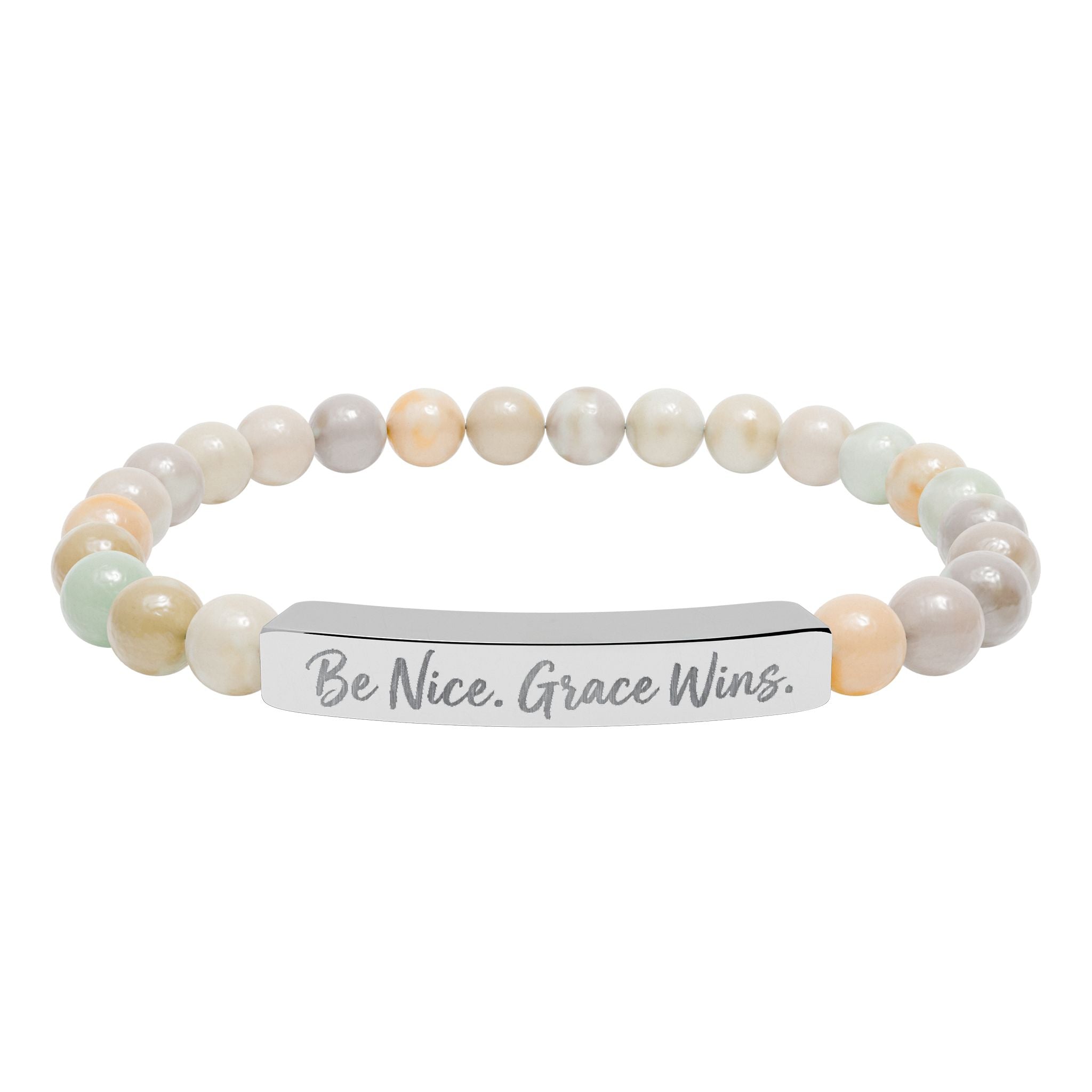Be Nice Stone Bracelet Amazonite flat product image