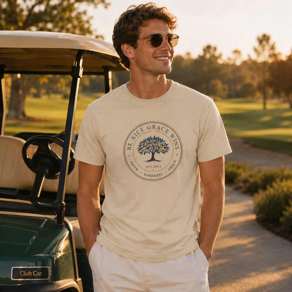Faith Kindness Grace Performance Tee
