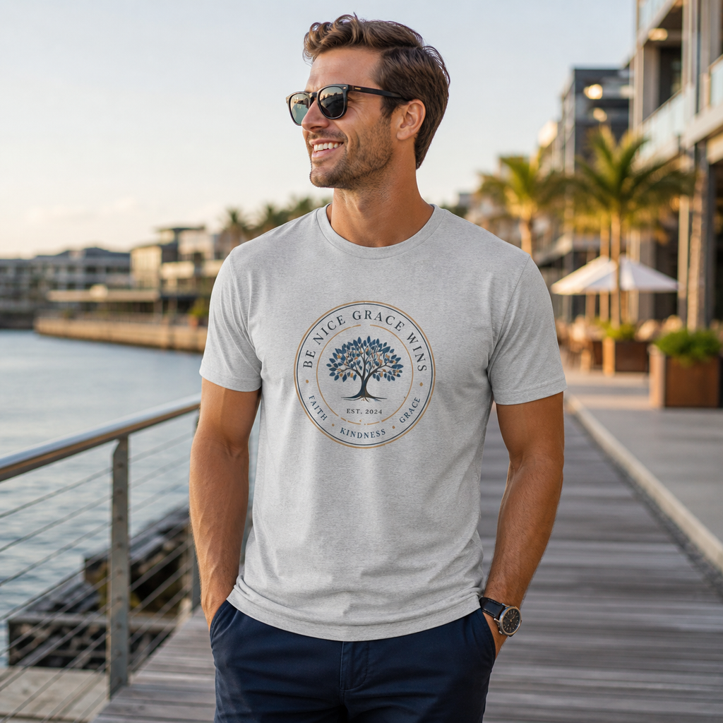 Faith Kindness Grace Performance Tee